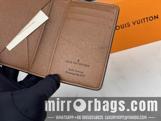 1:1 Louis Vuitton Bags Pocket Organiser M69737 8x11x1cm zy