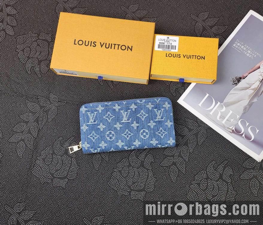 1:1 Louis Vuitton Bags Zippy M82958 19.5x10.5x2.5cm zy