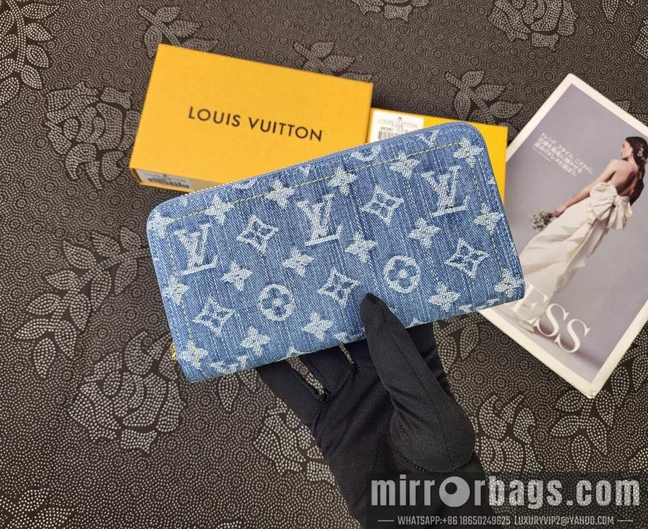 1:1 Louis Vuitton Bags Zippy M82958 19.5x10.5x2.5cm zy