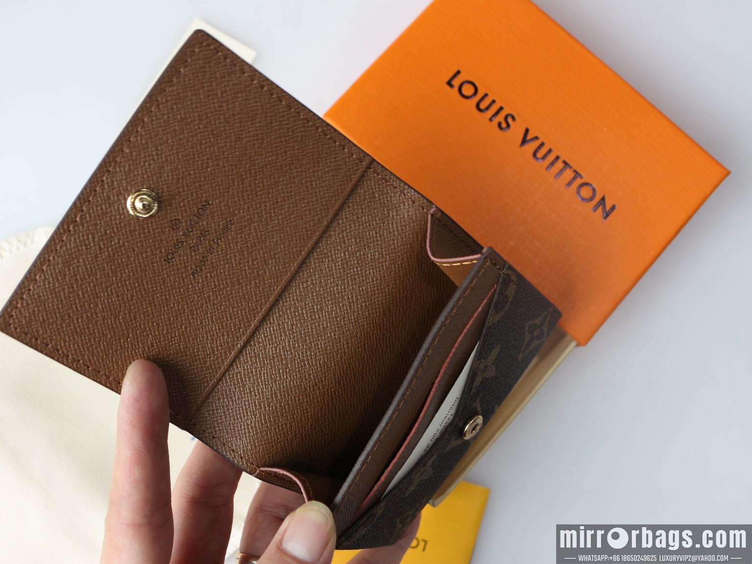 1:1 Louis Vuitton Bags Visite M63801 10.5x8x1.5cm zy2