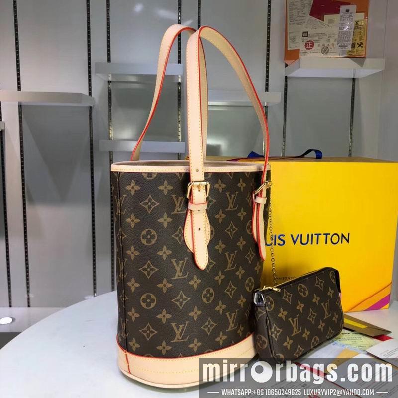 1:1 Louis Vuitton Bags Petit Bucket M42238 ss