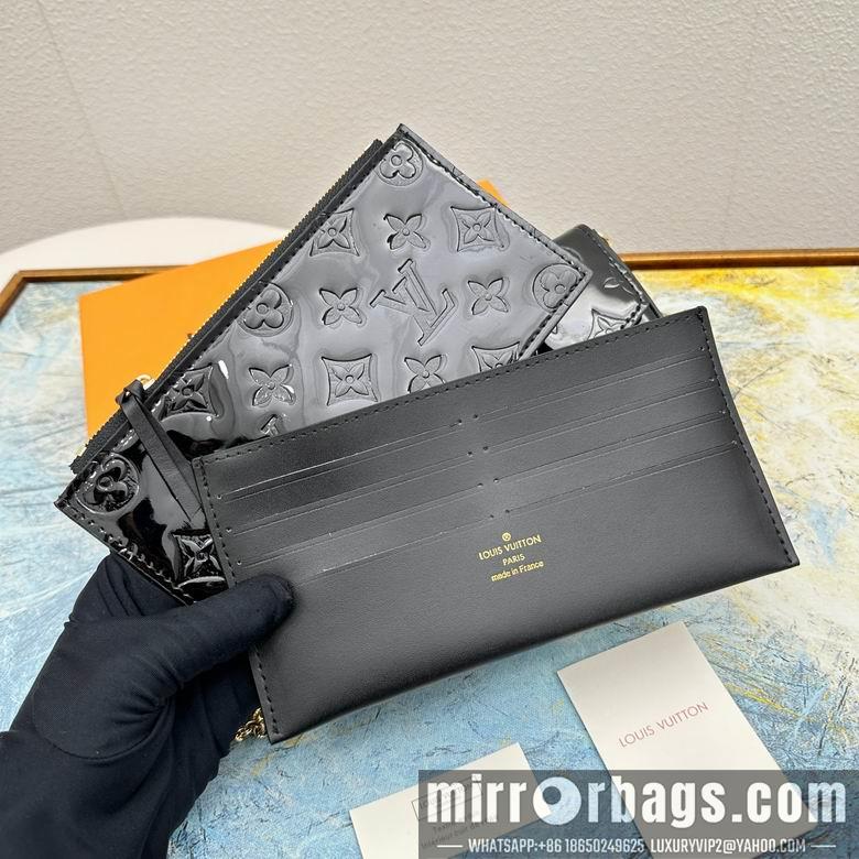 1:1 Louis Vuitton Bags 61276 21X11X2cm YG 4colour