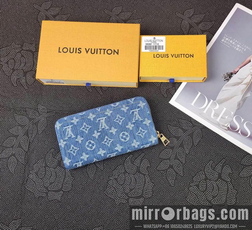 1:1 Louis Vuitton Bags Zippy M82958 19.5x10.5x2.5cm zy