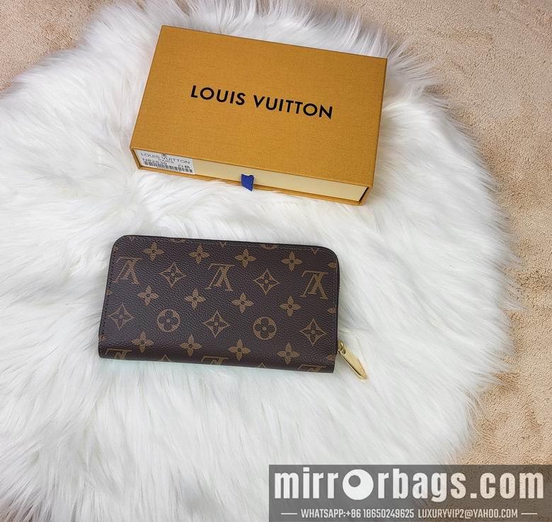1:1 Louis Vuitton Bags Zippy 82839 19.5x10.5x2.5cm zy