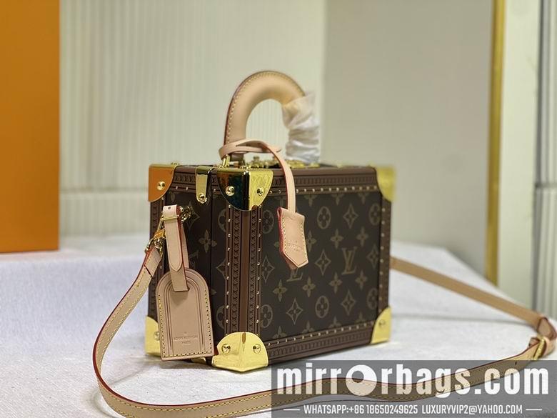 1:1 Louis Vuitton Bags Valisette Tresor M45675 22.5x16x11cm ss