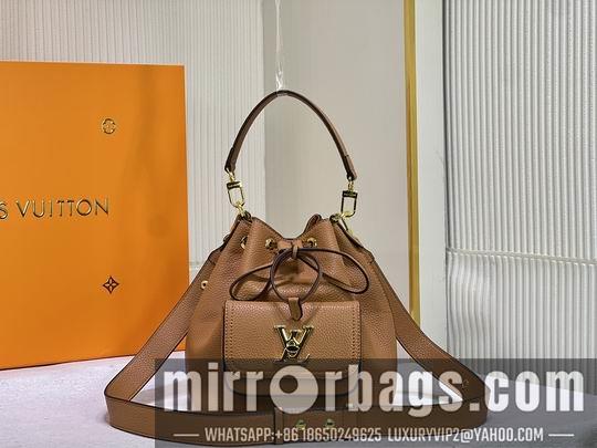 1:1 Louis Vuitton Bags Lockme M57687黑57688灰57689橙 23x23x16cm cs