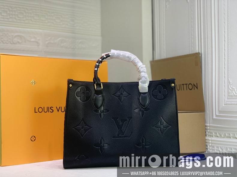 1:1 Louis Vuitton Bags onthego M45373,M45719 34x26x15 cm cs