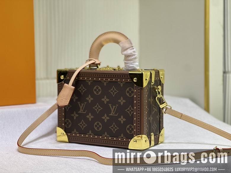 1:1 Louis Vuitton Bags Valisette Tresor M45675 22.5x16x11cm ss