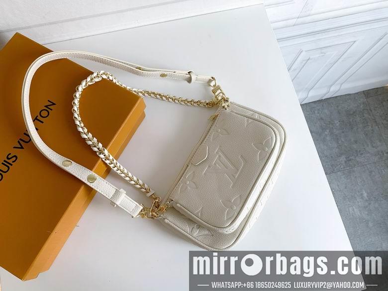 1:1 Louis Vuitton Bags M80447 M45777 23.5X13X4.5cm 18.5X11X4.5cm XMY 4colour