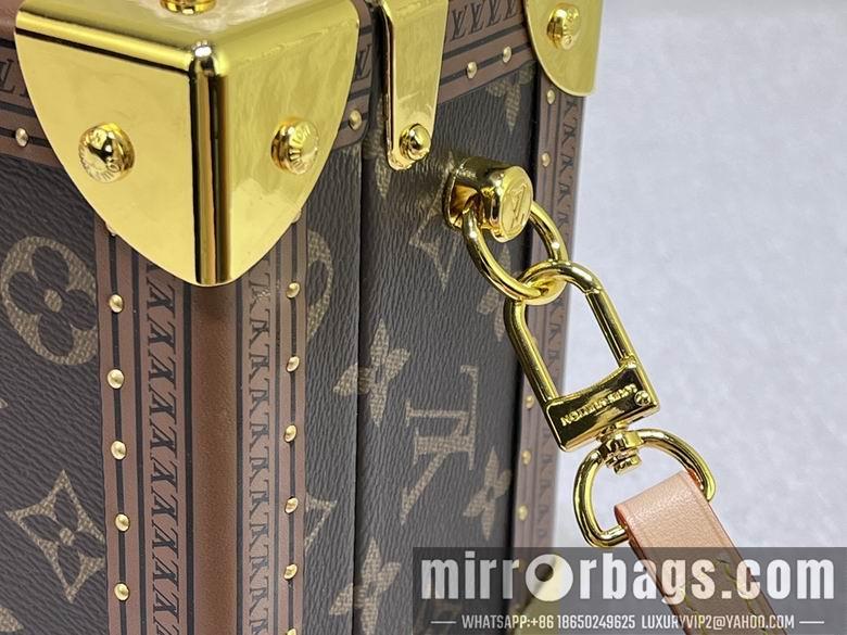 1:1 Louis Vuitton Bags Valisette Tresor M45675 22.5x16x11cm ss