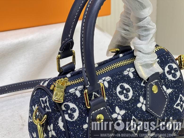 1:1 Louis Vuitton Bags Nano Speedy M81168 16X10X7.5 ss