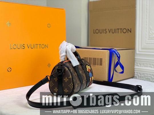 1:1 Louis Vuitton Bags Nano Leepall M80201Q 20x10x5cm cs
