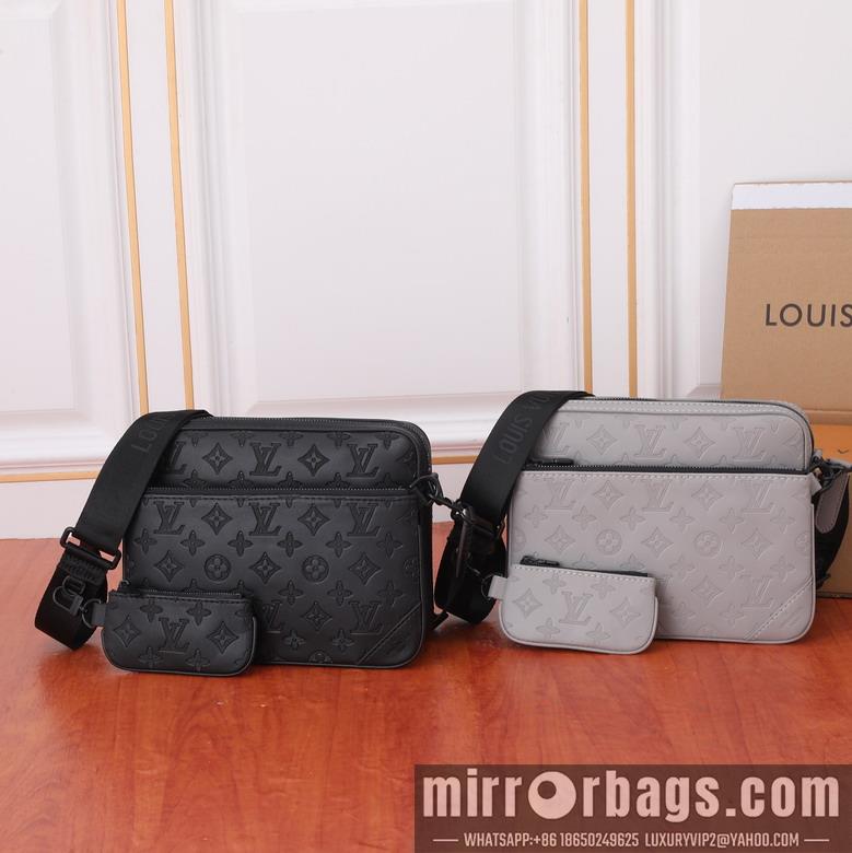 1:1 Louis Vuitton Bags Trio M46602 M46603 25x18.5x7cm ww