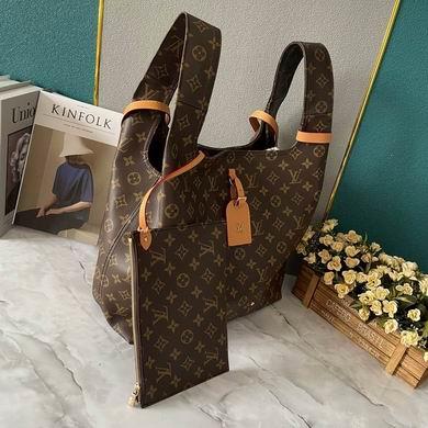 1:1 Louis Vuitton Bags M46817 34X34X13.5cm YG 2colour