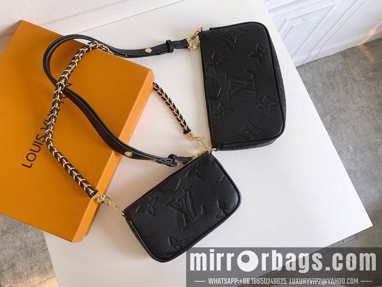 1:1 Louis Vuitton Bags M80447 M45777 23.5X13X4.5cm 18.5X11X4.5cm XMY 4colour
