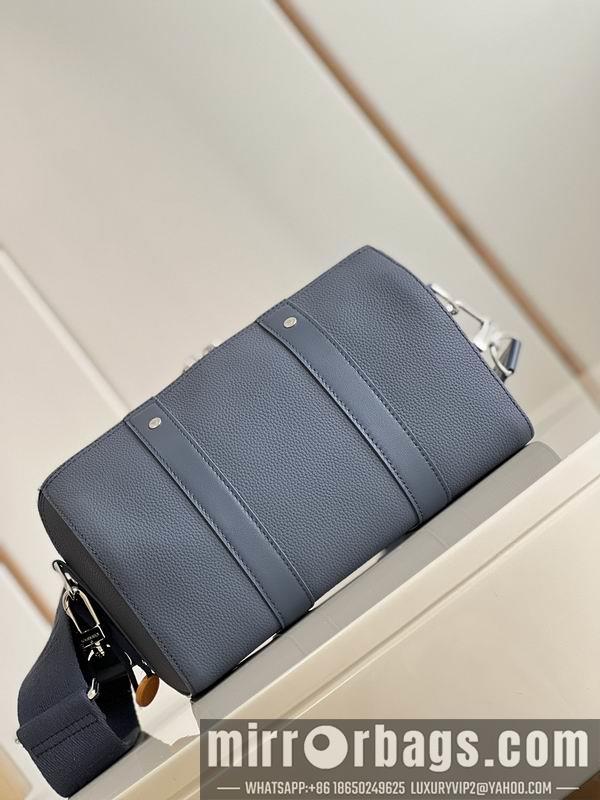 1:1 Louis Vuitton Bags City Keepall M21438姜黄 蓝27x17x13cm CN