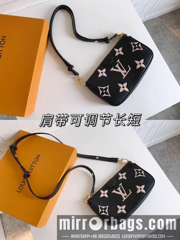 1:1 Louis Vuitton Bags M80447 M45777 23.5X13X4.5cm 18.5X11X4.5cm XMY 4colour