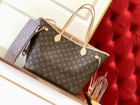 1:1 Louis Vuitton Bags Neverfull M41605 32x29x17 BC