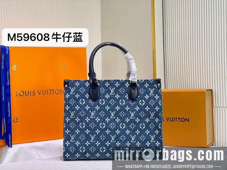 1:1 Louis Vuitton Bags onthego M59608 35x28x15 cm cs