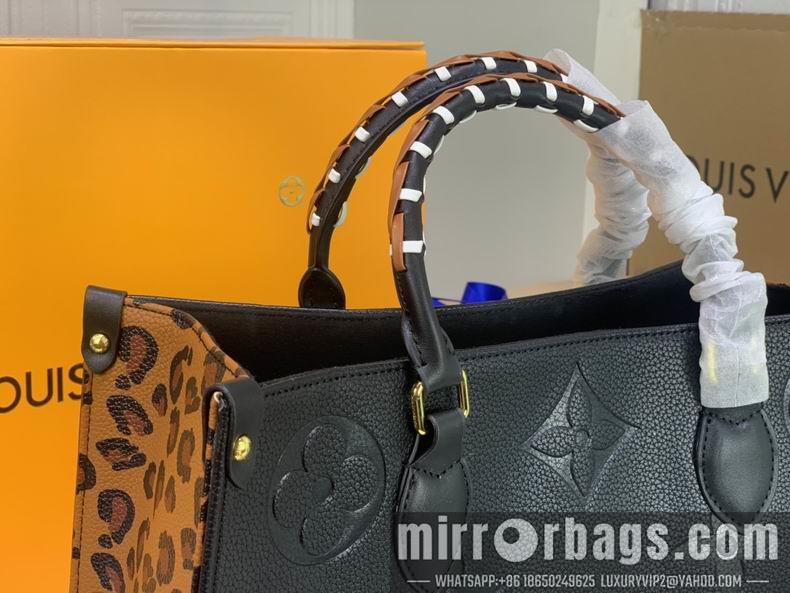 1:1 Louis Vuitton Bags onthego M45373,M45719 34x26x15 cm cs
