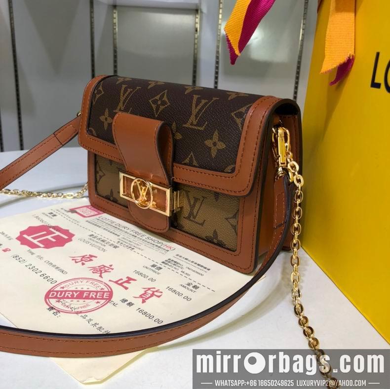 1:1 Louis Vuitton Bags Dauphine M68748 20x15x6 cm cs