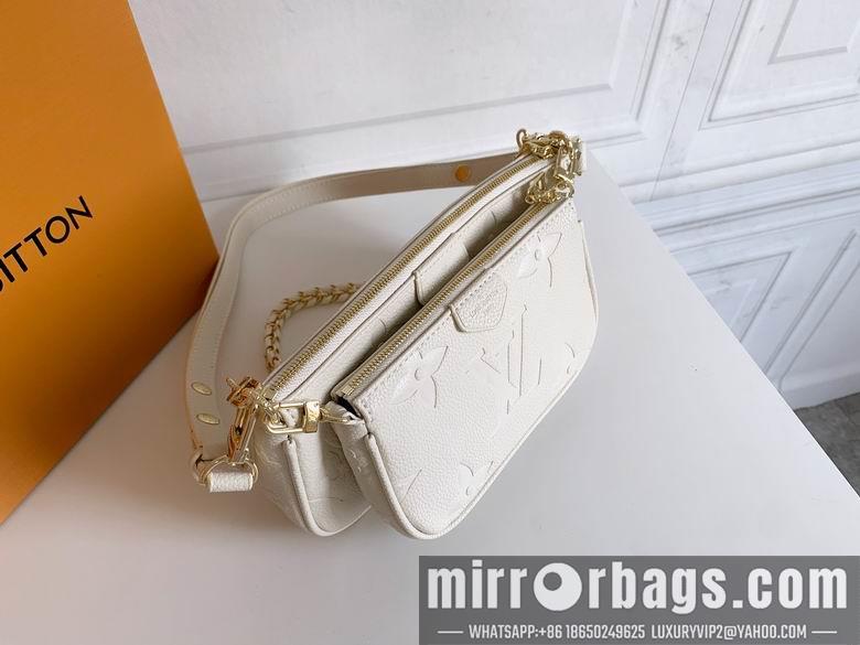 1:1 Louis Vuitton Bags M80447 M45777 23.5X13X4.5cm 18.5X11X4.5cm XMY 4colour