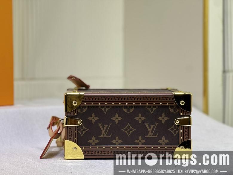1:1 Louis Vuitton Bags Valisette Tresor M45675 22.5x16x11cm ss