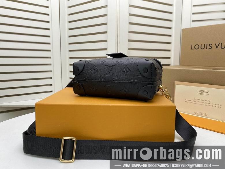 1:1 Louis Vuitton Bags Petite Malle Souple M45571 20x14x7.5cm