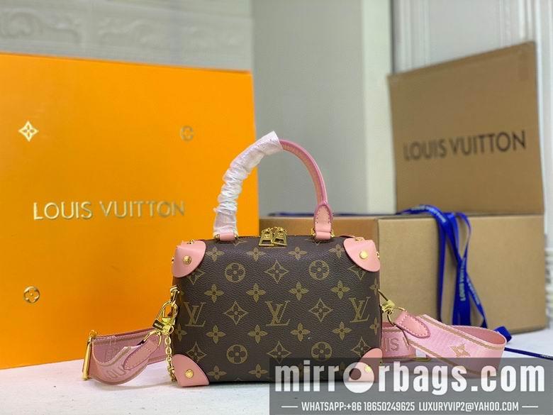 1:1 Louis Vuitton Bags Petite Malle Souple M45571 20x14x7.5cm