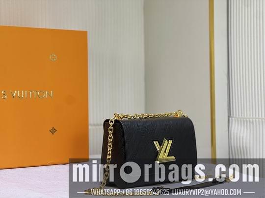 1:1 Louis Vuitton Bags Twist Denim 50273 50272 23x17x10cm cs