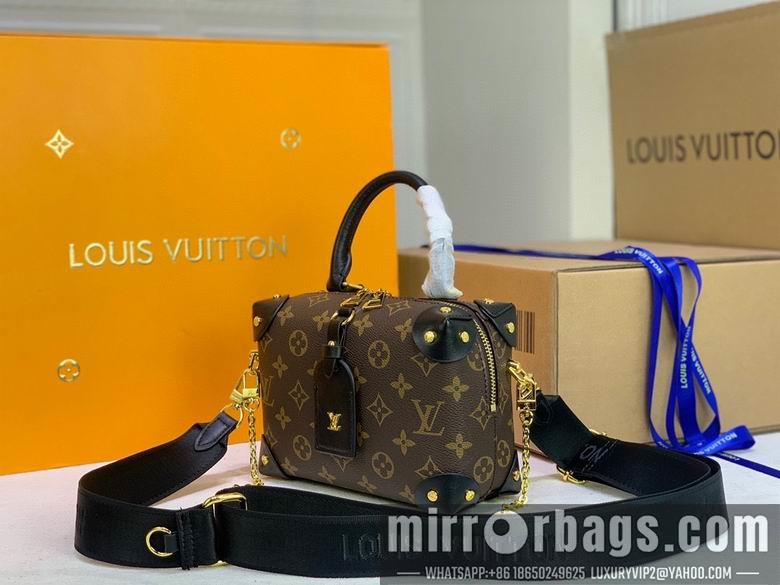 1:1 Louis Vuitton Bags Petite Malle Souple M45571 20x14x7.5cm