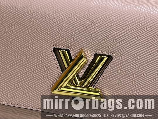 1:1 Louis Vuitton Bags Twist Denim 50273 50272 23x17x10cm cs