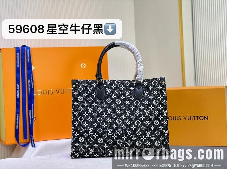 1:1 Louis Vuitton Bags onthego M59608 31x24x14 cm cs
