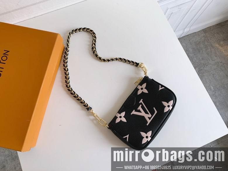 1:1 Louis Vuitton Bags M80447 M45777 23.5X13X4.5cm 18.5X11X4.5cm XMY 4colour