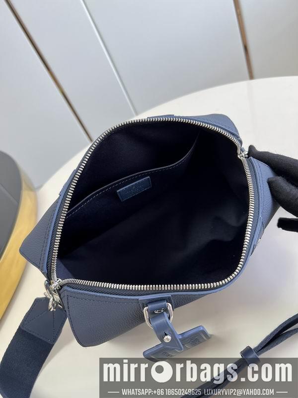1:1 Louis Vuitton Bags City Keepall M21438姜黄 蓝27x17x13cm CN