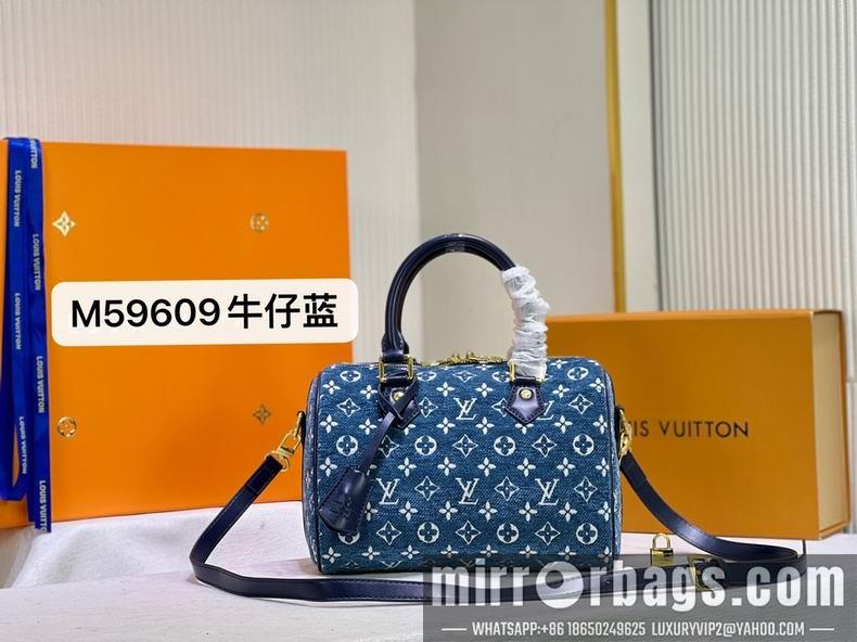 1:1 Louis Vuitton Bags Speedy M59609 25x19x15 cm cs