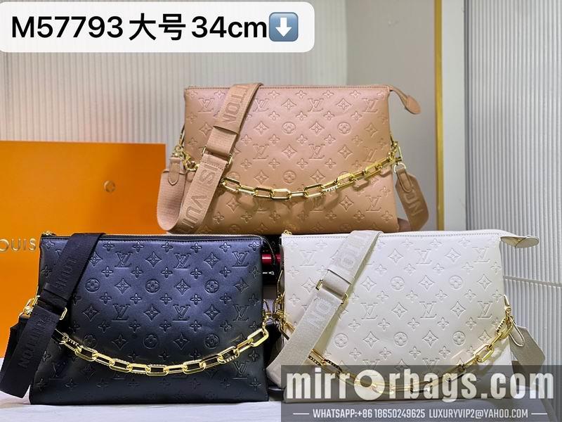 1:1 Louis Vuitton Bags Coussin M57793 M57782 34x24x12cm ss