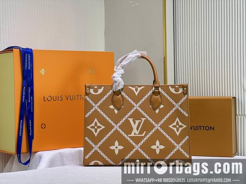 1:1 Louis Vuitton Bags onthego M44925 34x26x13 cm cs