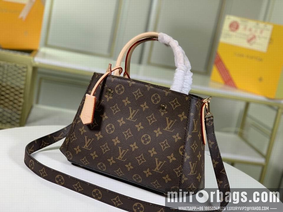 1:1 Louis Vuitton Bags Montaigne M41055 29x20x13 bc