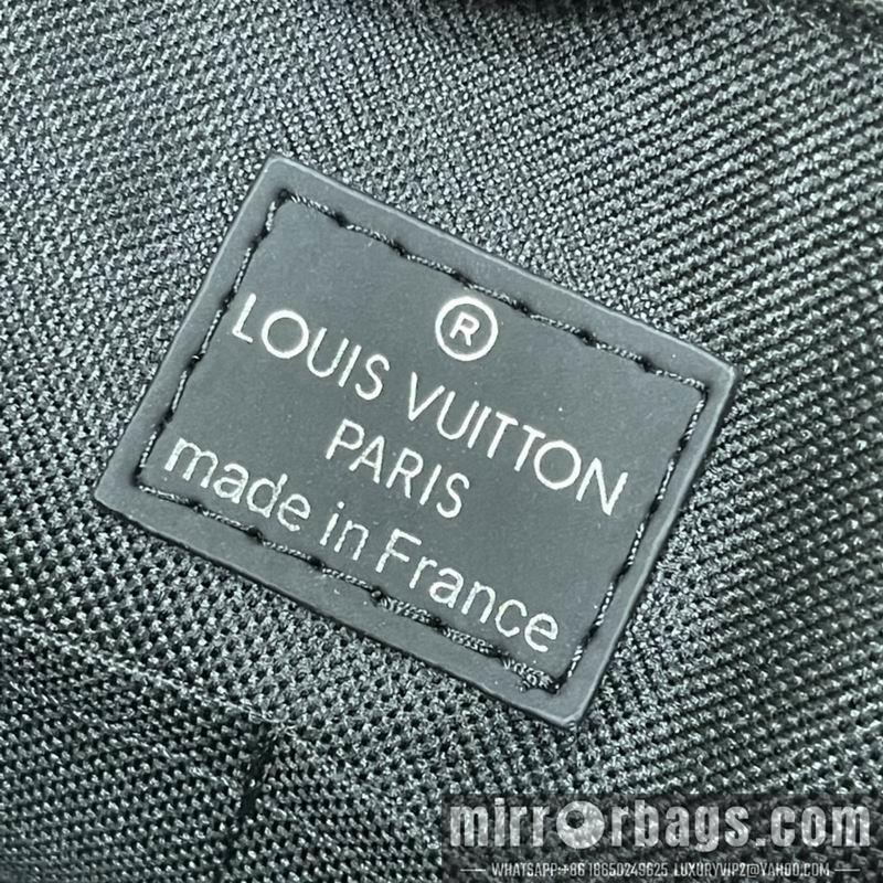 1:1 Louis Vuitton Bags Sac Plat M46452黑花 老花 压花36.5x38x9cm ss