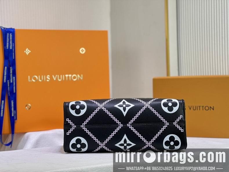 1:1 Louis Vuitton Bags onthego M44925 34x26x13 cm cs