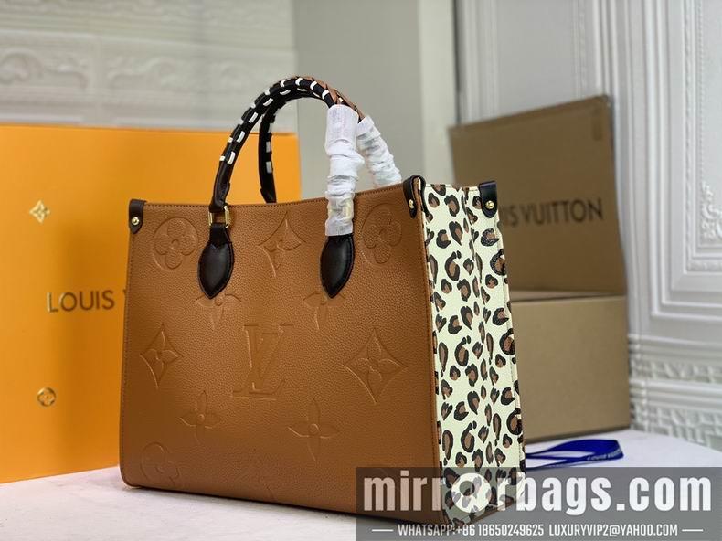 1:1 Louis Vuitton Bags onthego M45373,M45719 34x26x15 cm cs