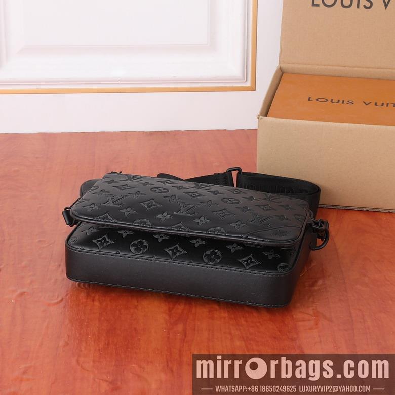 1:1 Louis Vuitton Bags Trio M46602 M46603 25x18.5x7cm ww