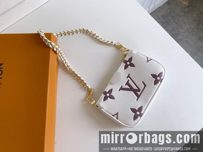 1:1 Louis Vuitton Bags M80447 M45777 23.5X13X4.5cm 18.5X11X4.5cm XMY 4colour