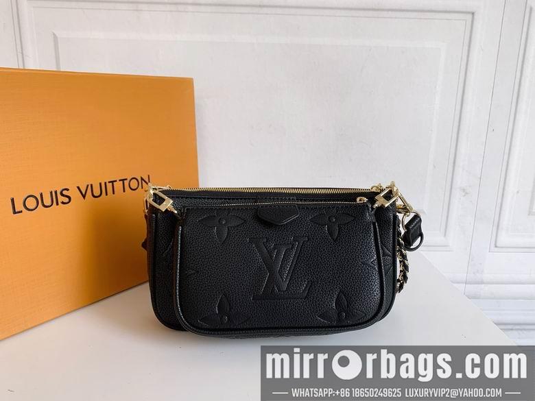 1:1 Louis Vuitton Bags M80447 M45777 23.5X13X4.5cm 18.5X11X4.5cm XMY 4colour