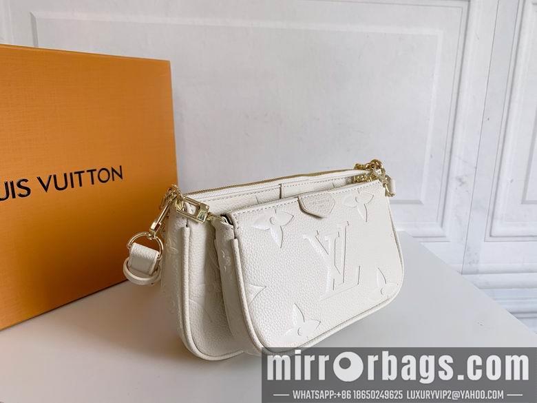1:1 Louis Vuitton Bags M80447 M45777 23.5X13X4.5cm 18.5X11X4.5cm XMY 4colour
