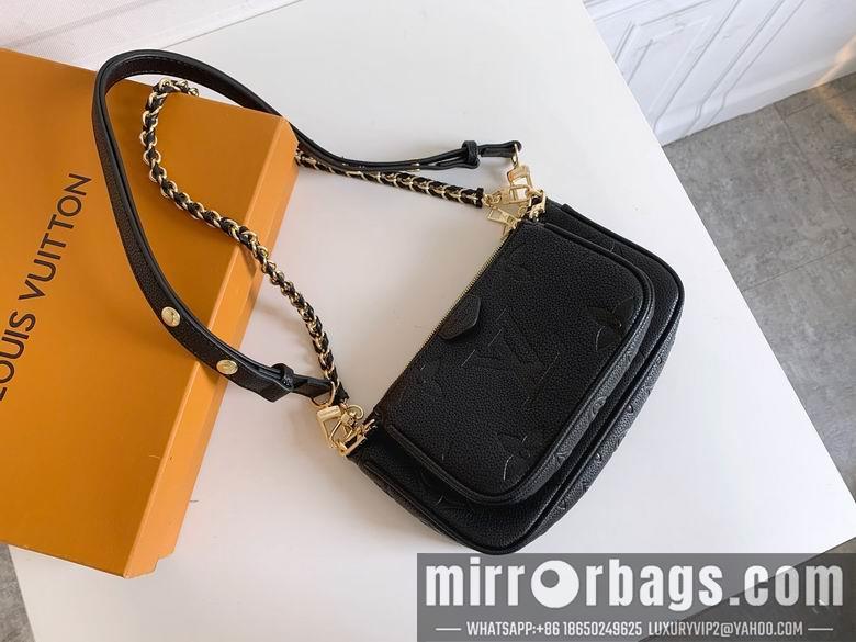 1:1 Louis Vuitton Bags M80447 M45777 23.5X13X4.5cm 18.5X11X4.5cm XMY 4colour