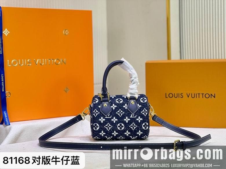 1:1 Louis Vuitton Bags Nano Speedy M81168 16X10X7.5 ss