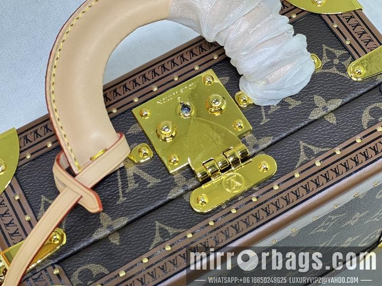 1:1 Louis Vuitton Bags Valisette Tresor M45675 22.5x16x11cm ss