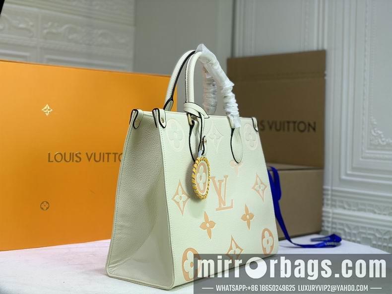 1:1 Louis Vuitton Bags onthego M45717 34x26x13 cm cs